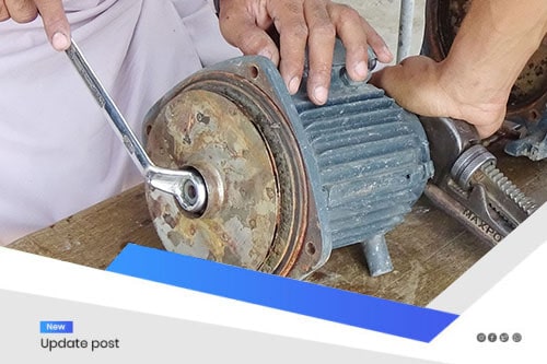 Dinamo Pompa Air Terbakar? Solusinya Gulung Ulang Dinamo!